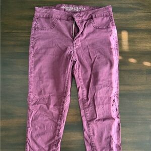 American Eagle Outfitters Women's Plum Jeggings